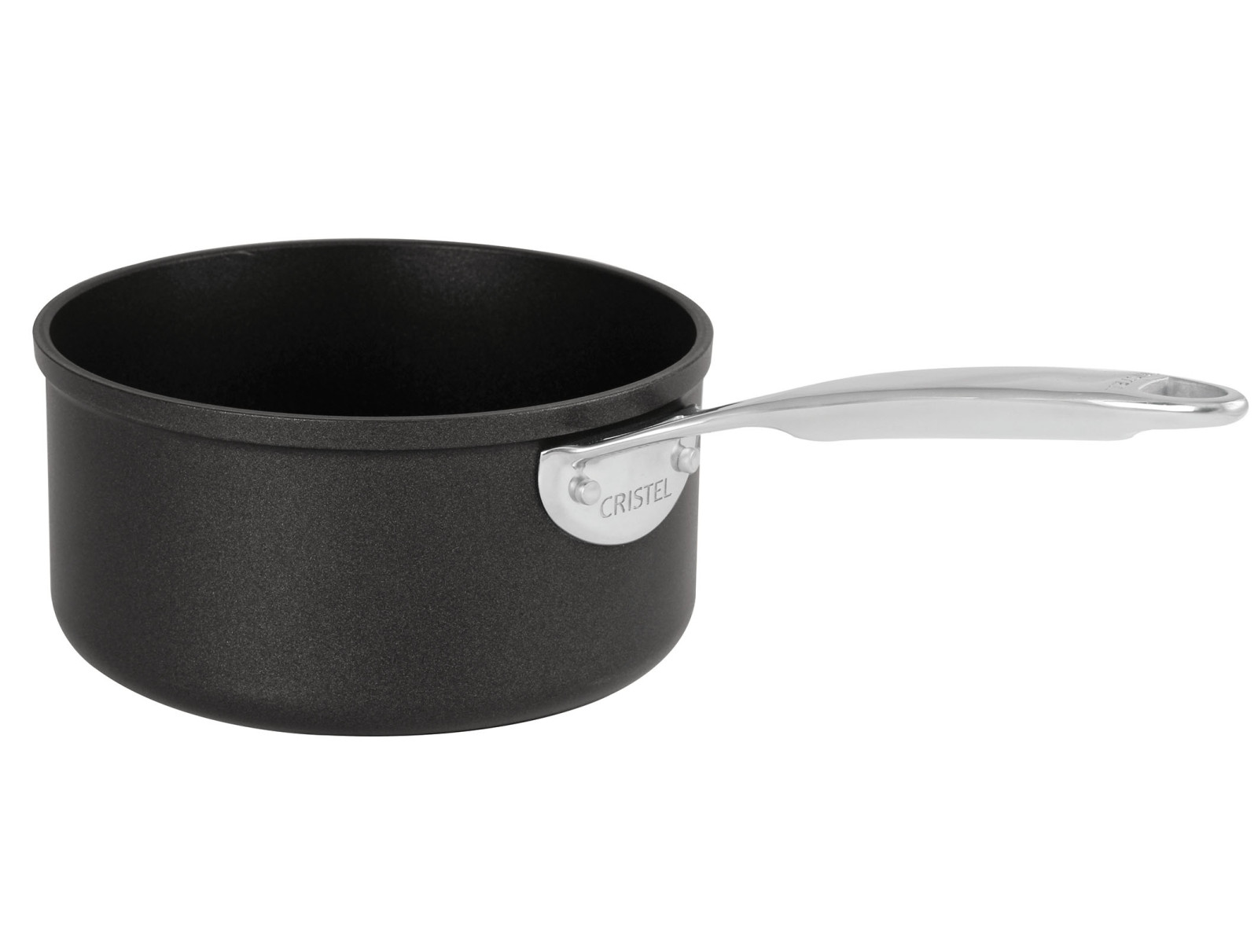 Aluminium saucepan Castel'Pro Castel'Pro by CRISTEL fixed handle