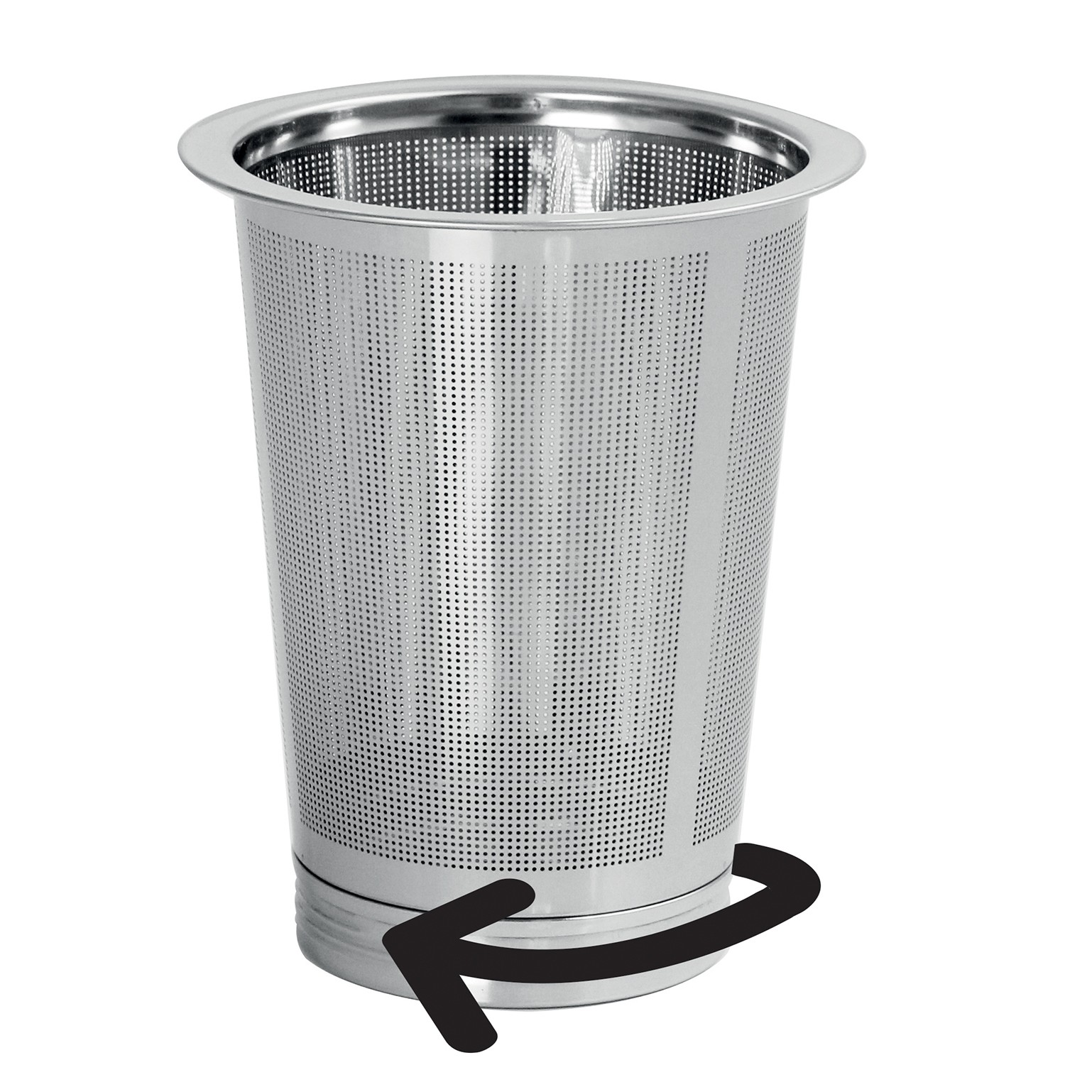 Théière En Verre 1 Litre Avec Filtre Inox - Transparente, Résistante à La Chaleur - Pour Thé En Vrac, Infusions