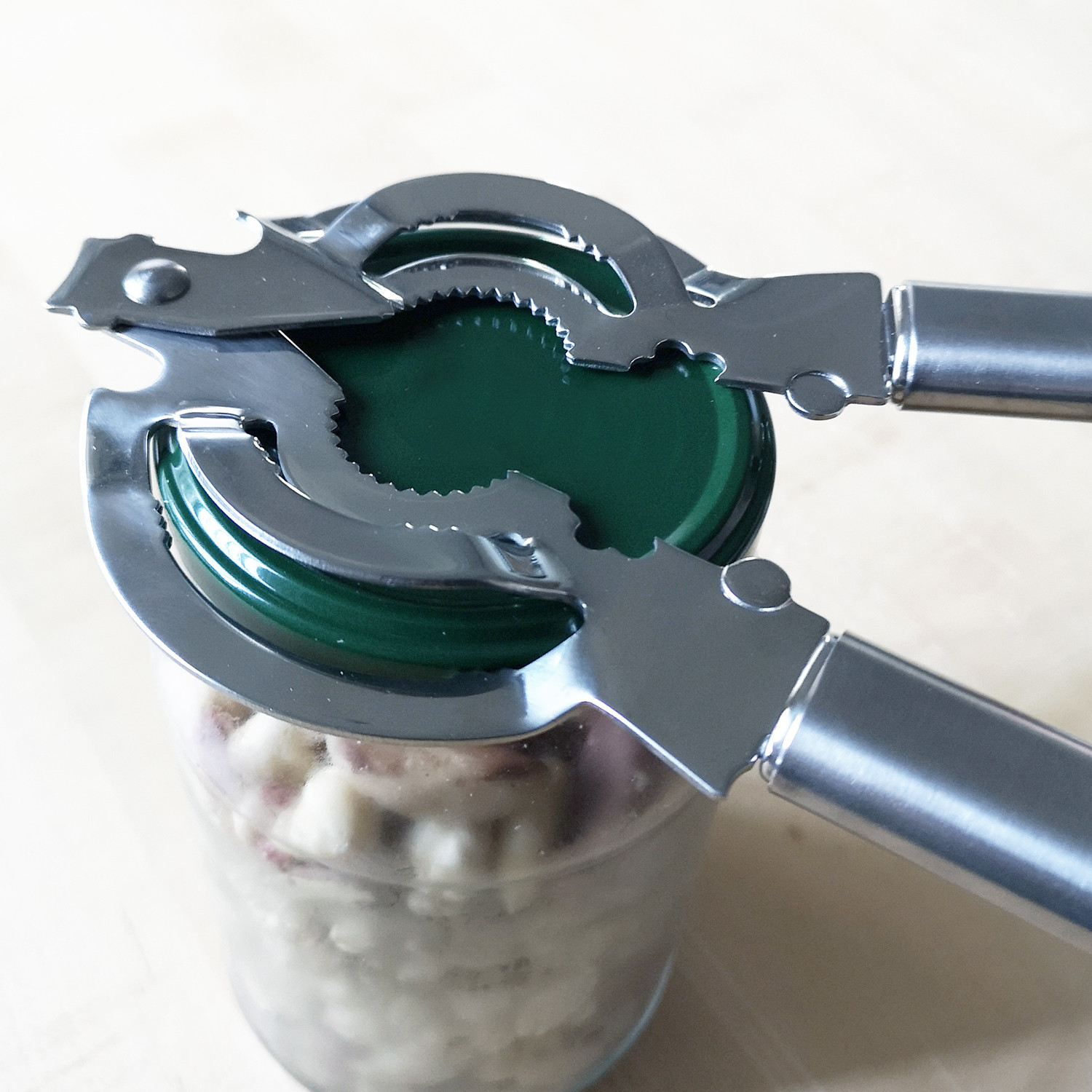 Side-cutting can opener - POC, Easy opening - Cristel