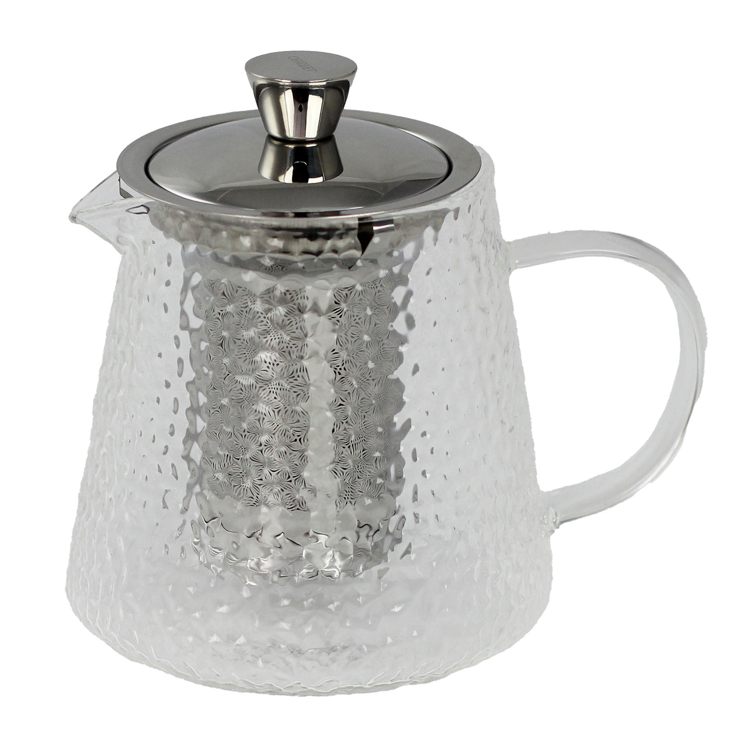 Glasteekanne mit Wassertropfen-Effekt - Sencha, Teekannen