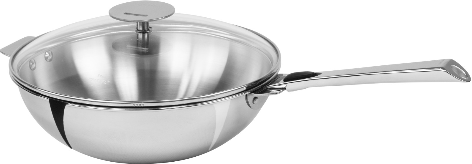 Wok inox Casteline amovible, Woks Cristel