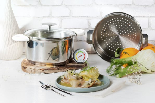 AILE DE RAIE VAPEUR & FENOUIL BRAISÉ A L’ORANGE