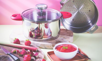 COMPOTE FRAISES RHUBARBE