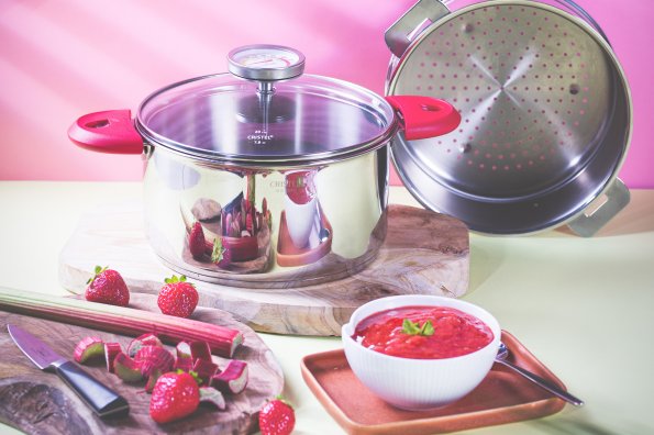 COMPOTE FRAISES RHUBARBE