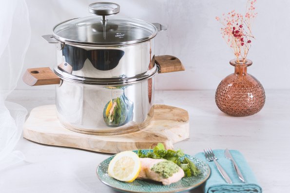 FILET DE SAUMON FARCI A LA GRECQUE