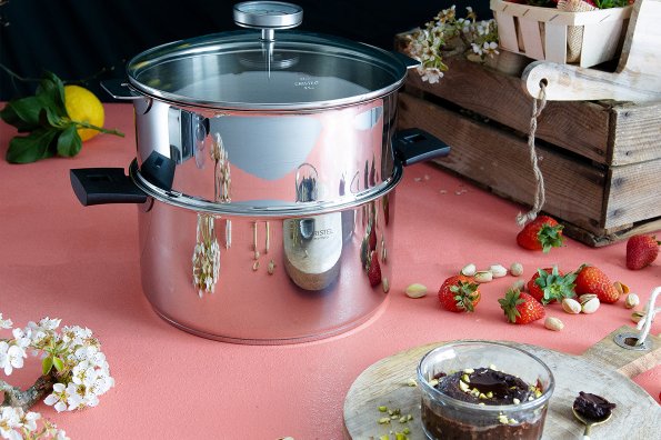 Coeur coulant chocolat à la vapeur douce