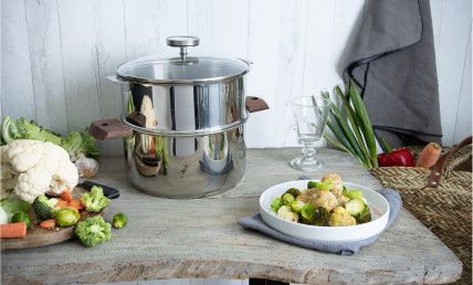 Boulettes de veau à la carotte et herbes fraiches trio de choux