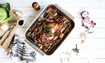Gigot d'agneau à la fleur de thym