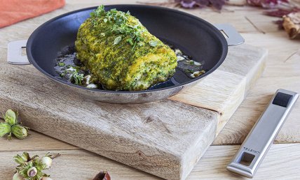 Poisson pané aux herbes