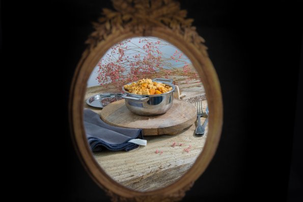 Süßkartoffel-Crumble