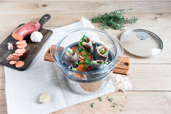 Daurade vapeur au gingembre