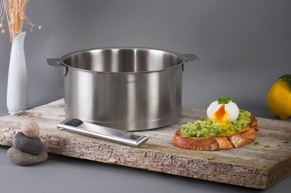 Tartine à l'avocat et Oeuf mollet