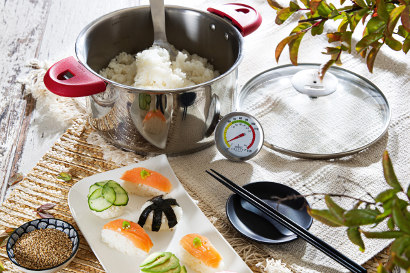 Sushi de saumon fumé et Temari veggie