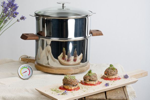 Champignons farcis au boeuf à la provençale