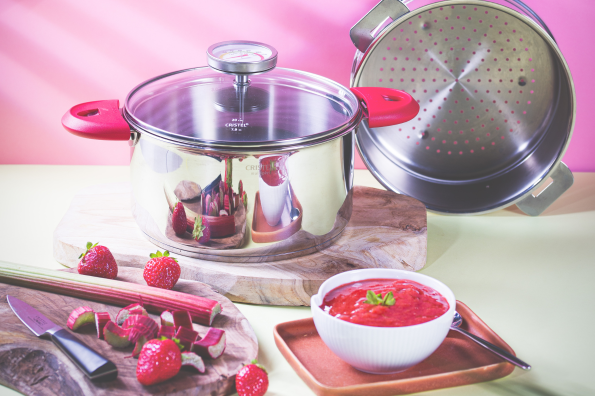 COMPOTE FRAISES RHUBARBE