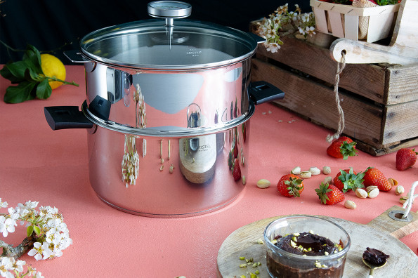 Coeur coulant chocolat à la vapeur douce