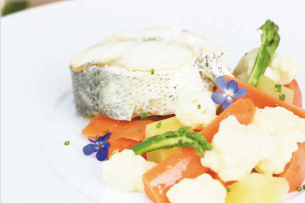 Légumes aïoli, cuisson sans eau