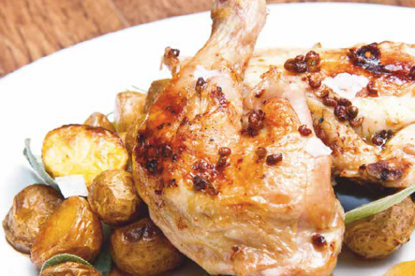 Coquelet cocotte, façon Grand-Mère