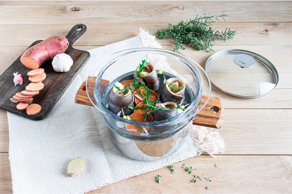 Daurade vapeur au gingembre