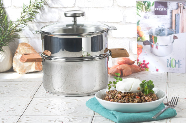 Salade de lentilles vertes et mozzarella