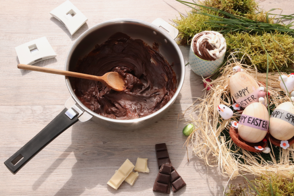 Mousse aux deux chocolats