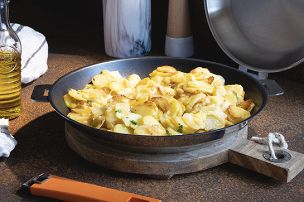 Truffade de pommes de terre