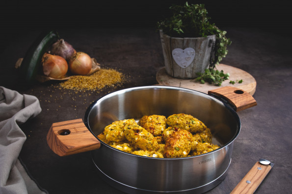 Quenelles de quinoa à la feta