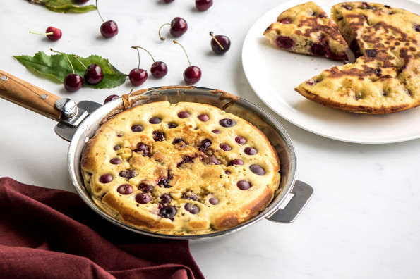 Crêpes alsaciennes aux cerises