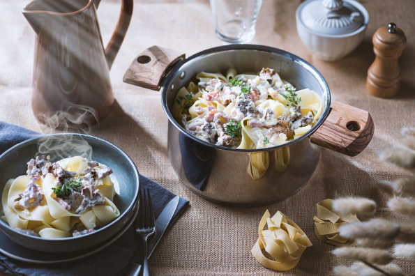 PASTA “A LA FORESTIERE”