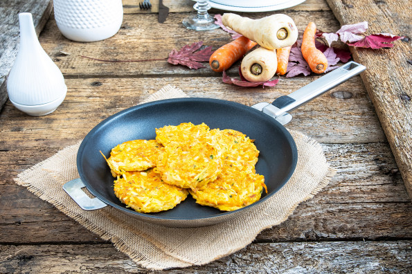 Karotten-Pastinaken-Rösti