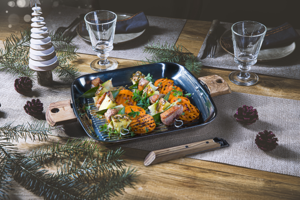 Brochettes de magret de canard à l'ananas