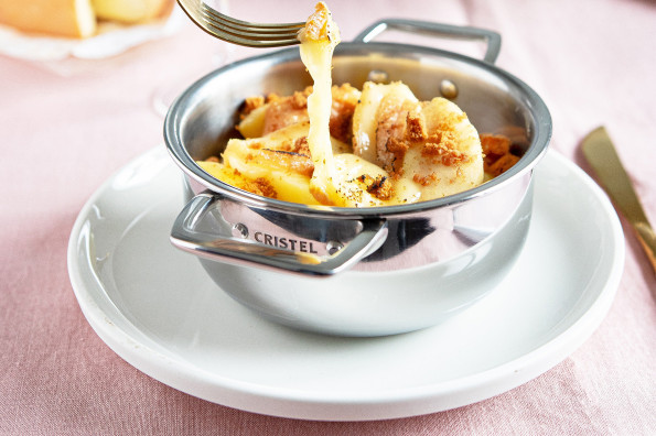 Crumble pomme maroille et spéculos