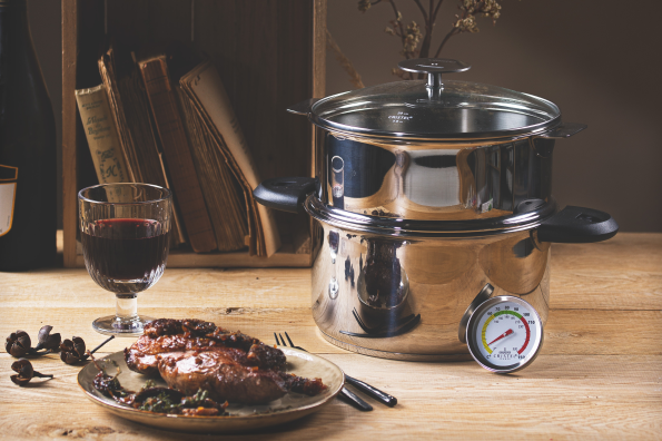 FILET DE CANARD AUX GIROLLES ET ÉCHALOTES