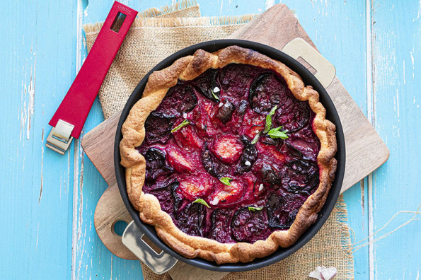 Tarte aux prunes