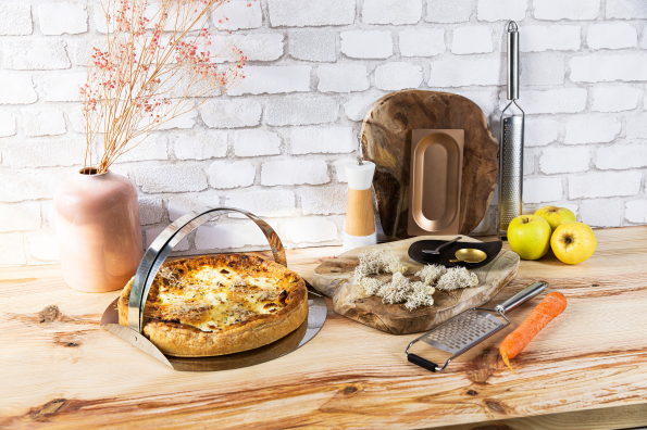 Tarte aux  poireaux et fromage