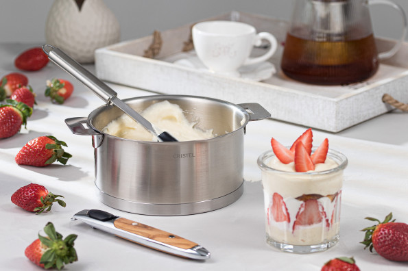 Triffles aux fraises et crème diplomate