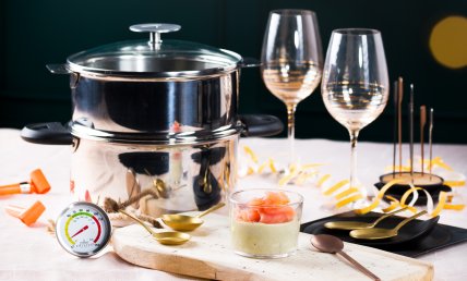 Flan au roquefort et saumon fumé