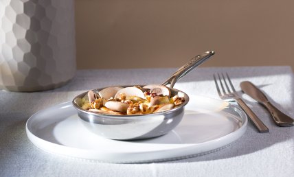 Quince and celery gratin with Comte cheese