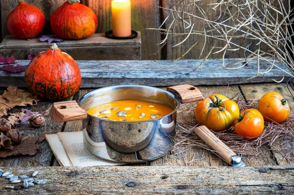 Soupe de citrouille à la Vendéenne