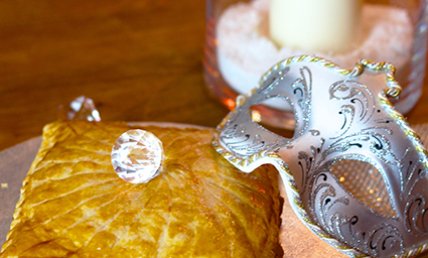 La Reine des Galettes, pommes, raisins secs et Tagada