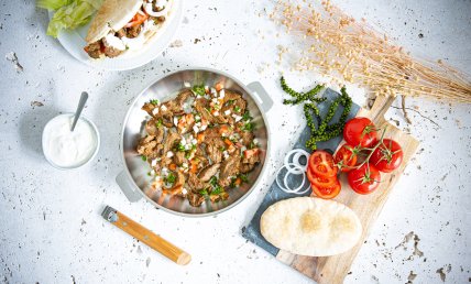 Kebab de veau maison