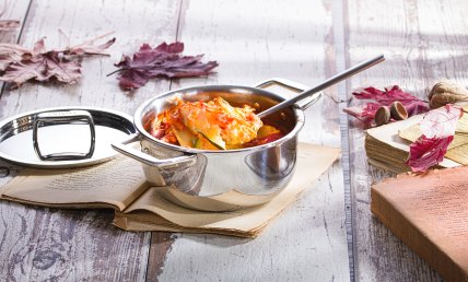 Lasagnes aux courgettes et thon