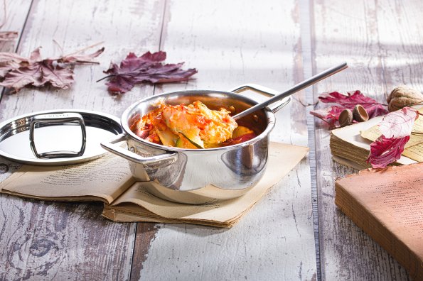 Lasagnes aux courgettes et thon