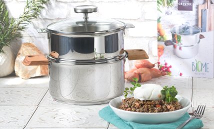 Salade de lentilles vertes et mozzarella