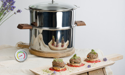 Champignons farcis au boeuf à la provençale