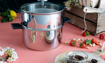 Coeur coulant chocolat à la vapeur douce