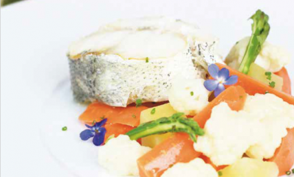 Légumes aïoli, cuisson sans eau