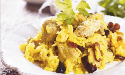 Curry de veau à l'Indienne