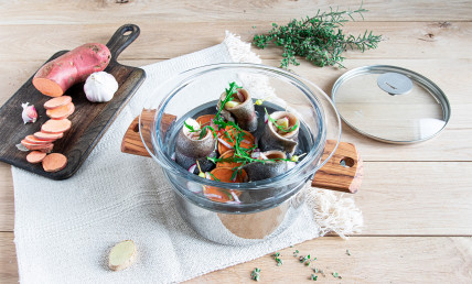 Daurade vapeur au gingembre