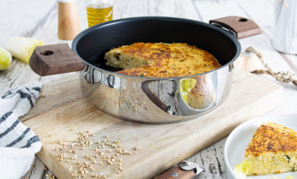 Polenta Breizh et salade d'endive